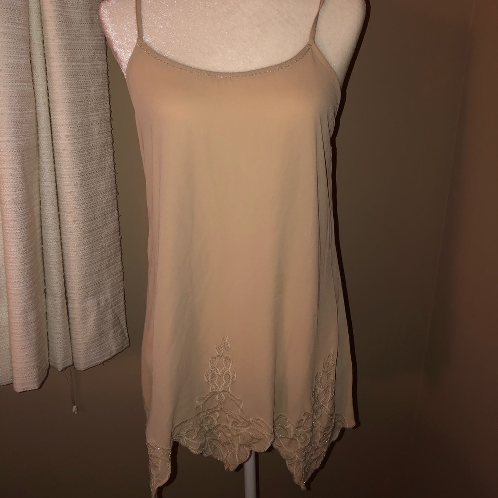 NWOT BEADED CAMI